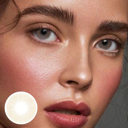 Queen Ochre Prescription 6 Months Contact Lenses