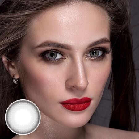 Real Ring Grey 6 Months Contact Lenses