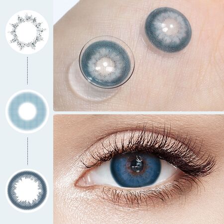 [Pre-Sale] Immersing Blue 6 Months Contact Lenses