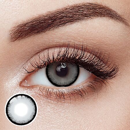 Saint Deer Gray Prescription Yearly Contact Lenses