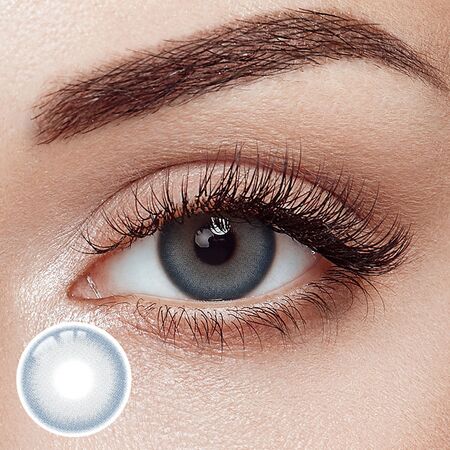 Platinum Blue Prescription Yearly Contact Lenses