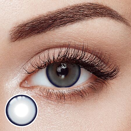 Foaming Blue Prescription 6 Months Contact Lenses