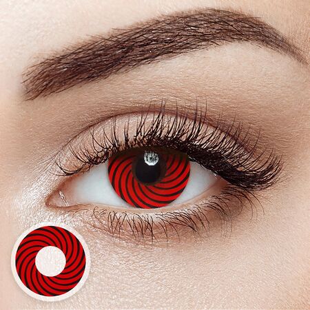 Red Joker Costume 6 Months Contact Lenses