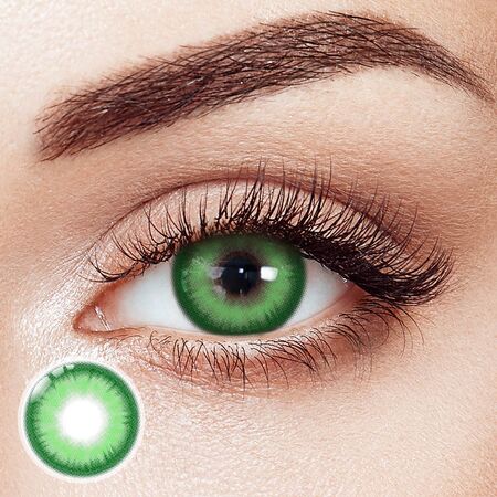 Zodiac Green Prescription 6 Months Contact Lenses | 2pcs