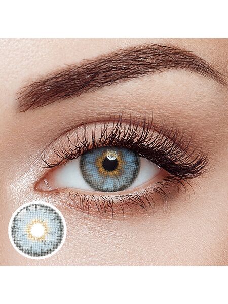 Siri Blue Daily Contact Lenses | 10 Pcs