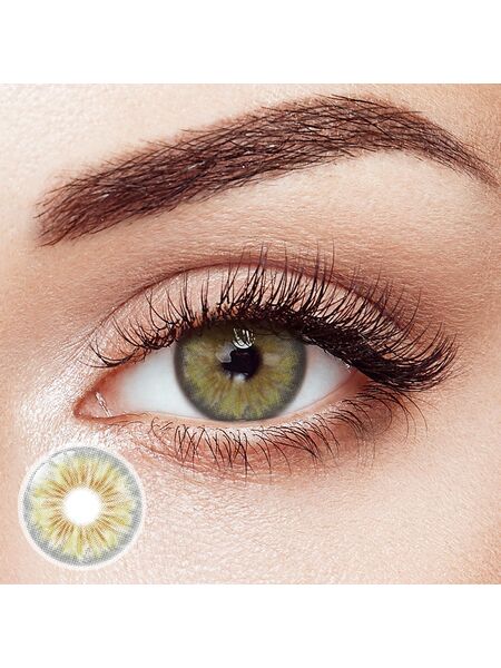 Cleopatra Green Daily Contact Lenses | 10 Pcs