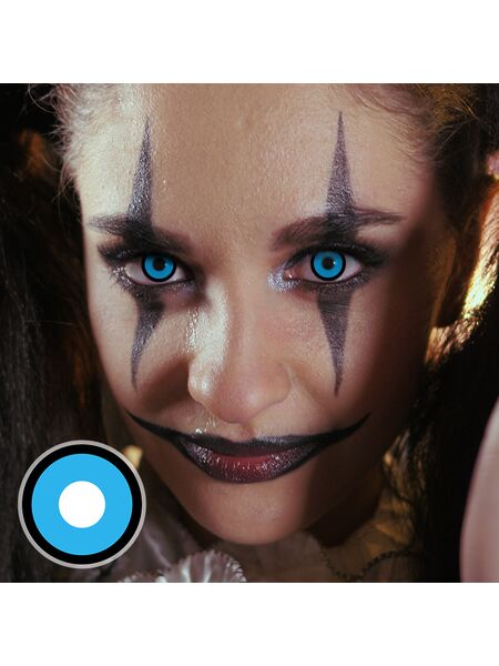 Circle Blue Costume Contact Lenses
