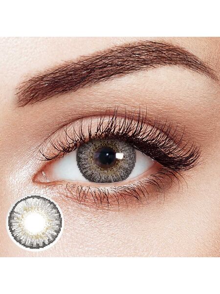 3-Tone Grey Yearly Contact Lenses