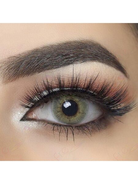 Elite Sandy Green Contact Lenses