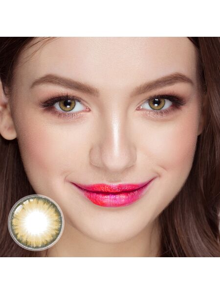 Pro Khaki Contact Lenses