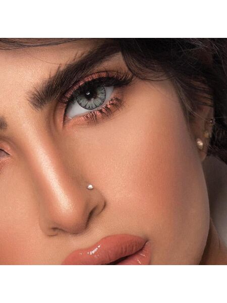 Diamonds Grey Green Contact Lenses