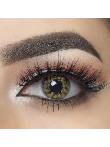 Glow Lime Green Contact Lenses
