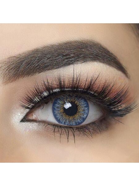 Glow  Vivid Blue  Contact Lenses