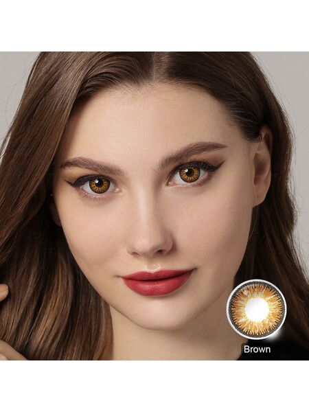 Nonno Brown Yearly Contact Lenses