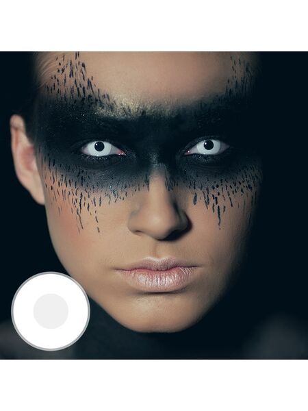 Annulus White Costume Contact Lenses