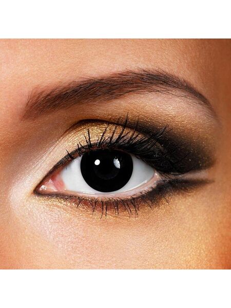 Annulus Black Costume Contact Lenses