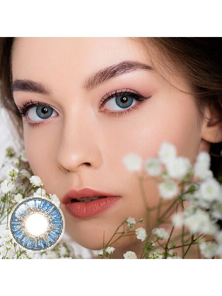Star True Sapphire 6 Months Contact Lenses