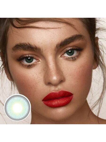 Mystery Deep Green Yearly Contact Lenses