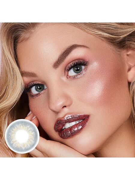 Gleam Blue Contact Lenses