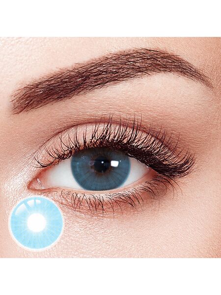 Queen Azul 6 Months Contact Lenses