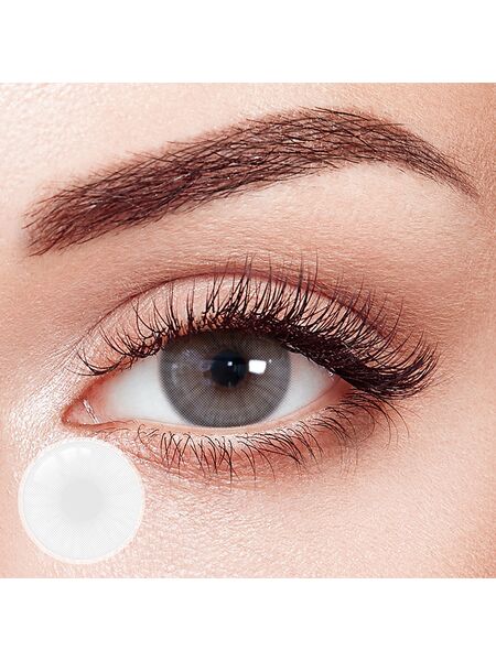 Queen Icy Grey Prescription 6 Months Contact Lenses