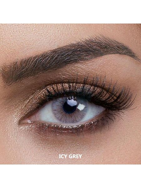 Icy Grey Yearly Contact Lenses