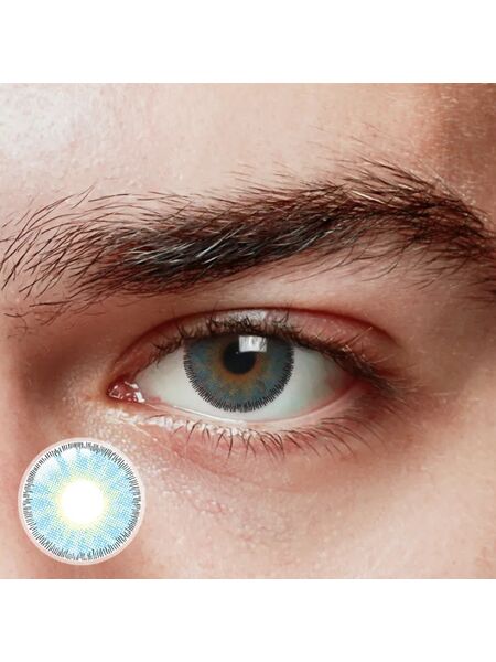 Premium Blue & Diamonds Caribbean Green & Premium Hazel Contact Lenses