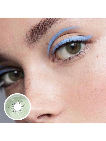 BeNatural Green Yearly Contact Lenses