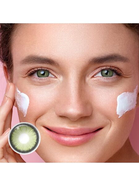 Diamond Ever Green 6 Months Contact Lenses