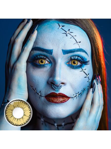 Devil Brown Yearly Contact Lenses