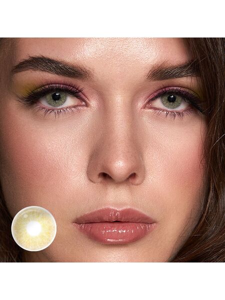Cloud Brown Contact Lenses