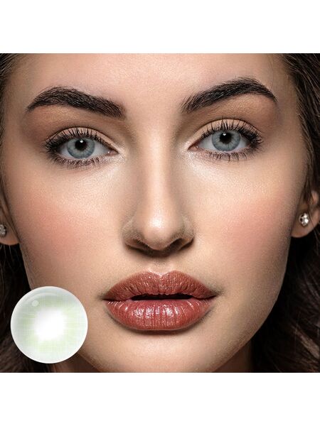 Cloud Light Green Contact Lenses