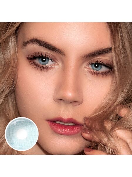 Broadway Aqua Blue Contact Lenses
