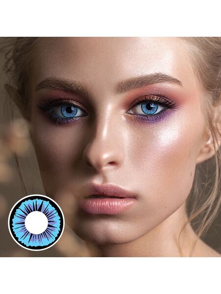 Elf Blue Costume Contact Lenses
