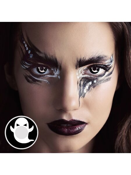 Devil Black Costume Yearly Contact Lenses