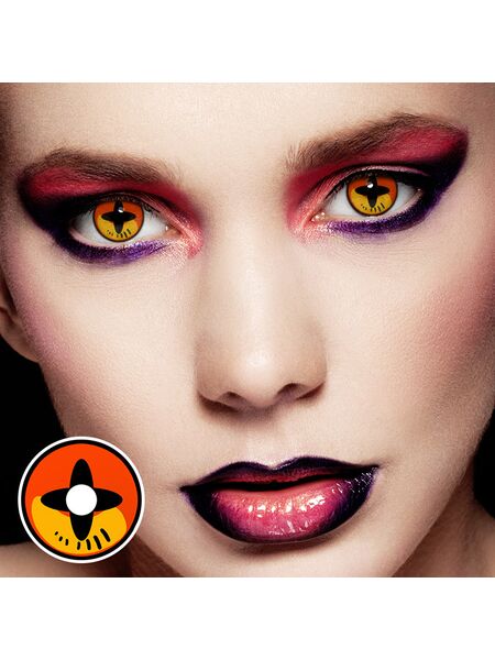 Darts Red Costume Contact Lenses