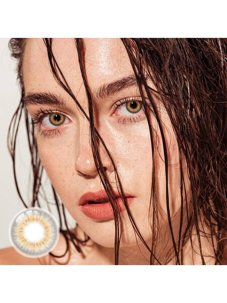 Vanilla Brown 6 Months Contact Lenses