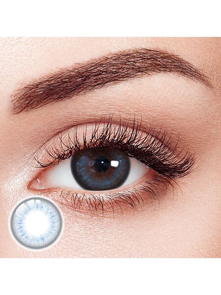 Hyacinth Blue 6 Months Contact Lenses