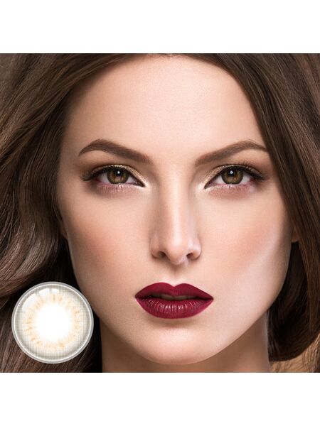 Hyacinth Brown 6 Months Contact Lenses