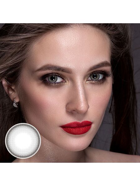 Real Ring Grey 6 Months Contact Lenses