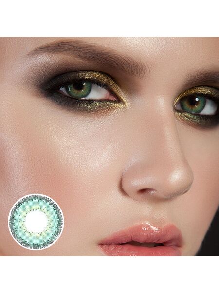 Wind Chime Blue 6 Months Contact Lenses