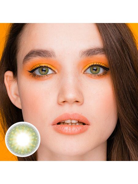 Wheat Field Green 6 Months Contact Lenses