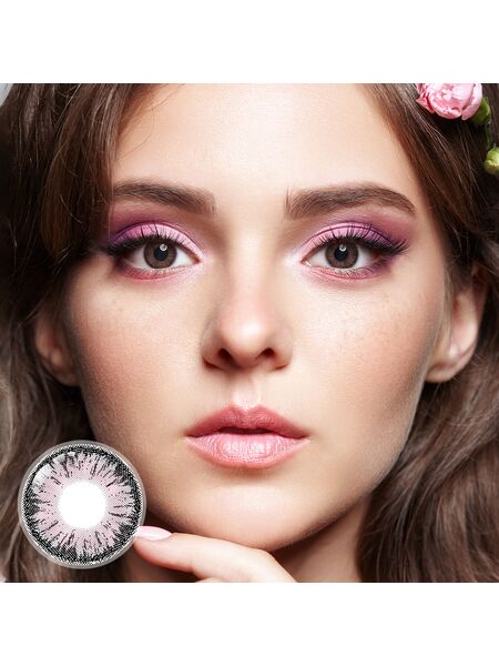 Thorn Jungle Pink 6 Months Contact Lenses