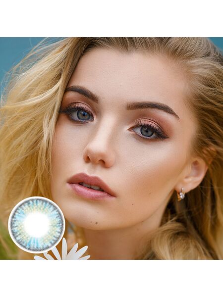 Anemone Blue 6 Months Contact Lenses
