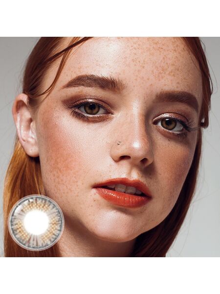 Anemone Brown 6 Months Contact Lenses