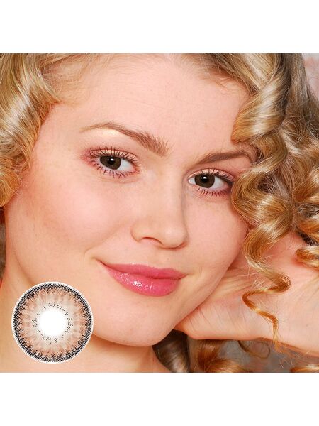 Iceland Brown 6 Months Contact Lenses