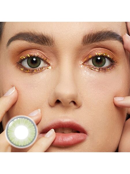 Mouste Green 6 Months Contact Lenses