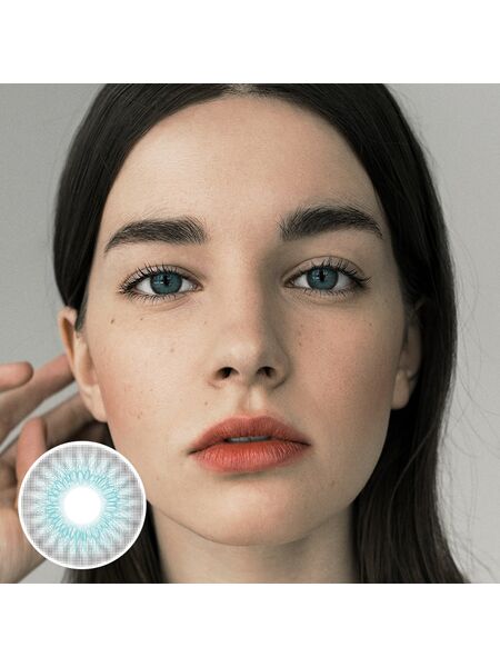 Amber Blue 6 Months Contact Lenses