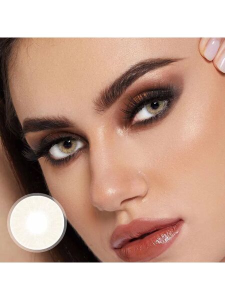 Unicoeye Ochre Prescription 6 Months Contact Lenses