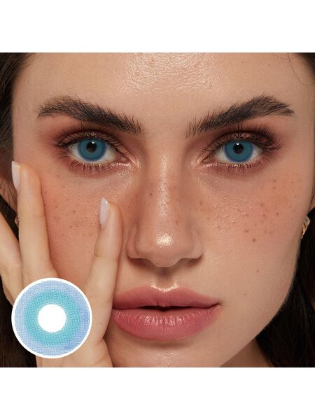 Pixie Blue Prescription 6 Months Contact Lenses